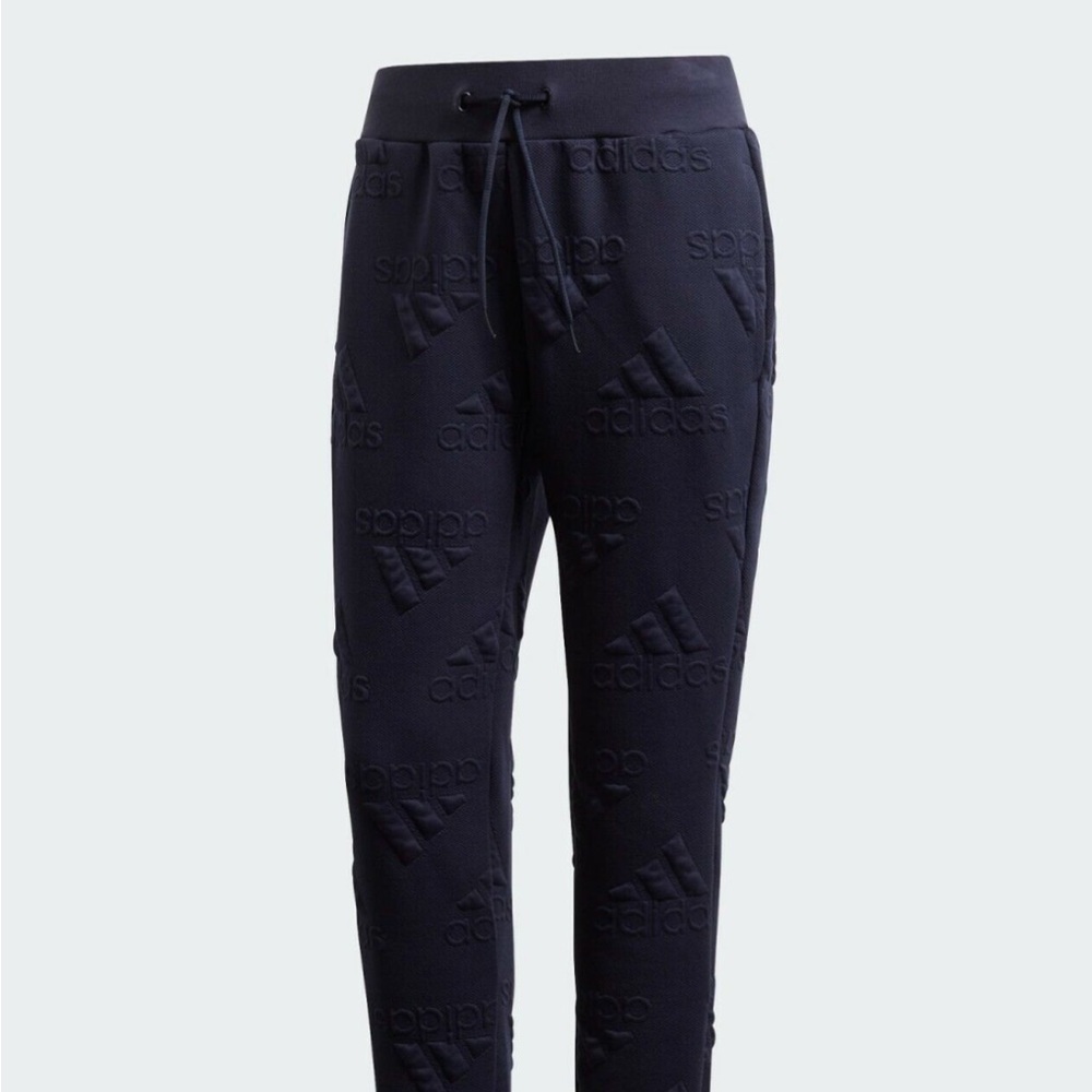 Adidas Aeroready Jacquard Logo Print Sweatpants